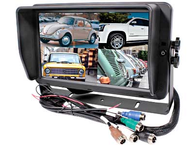 HD puuteekraan 10,1" Quad, 4 pilti
