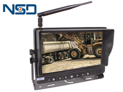 Juhtmevaba HD ekraan 9" IP69K, 4 kanalit