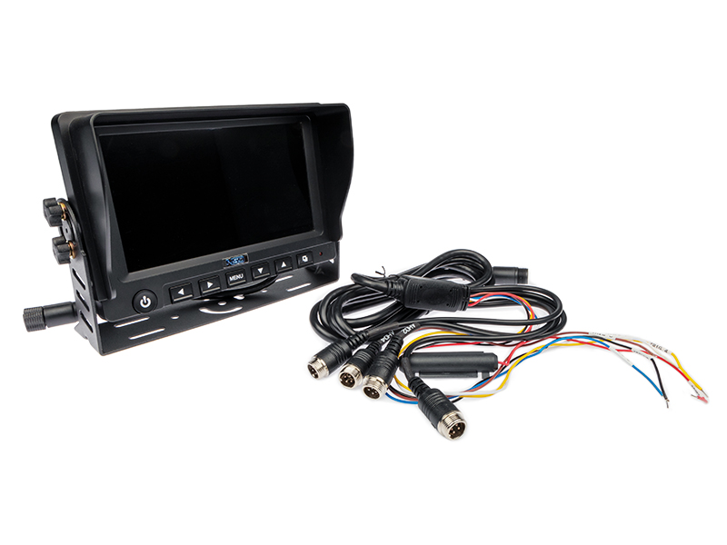NSD HD DVR монитор 7", 4 канала