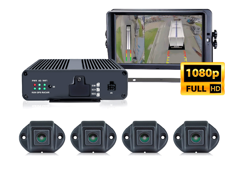 VST Full HD kaamerasüsteem 360°