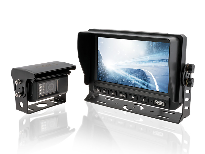 NSD Full HD tagurduskaamera komplekt 7", katikuga 12/24V