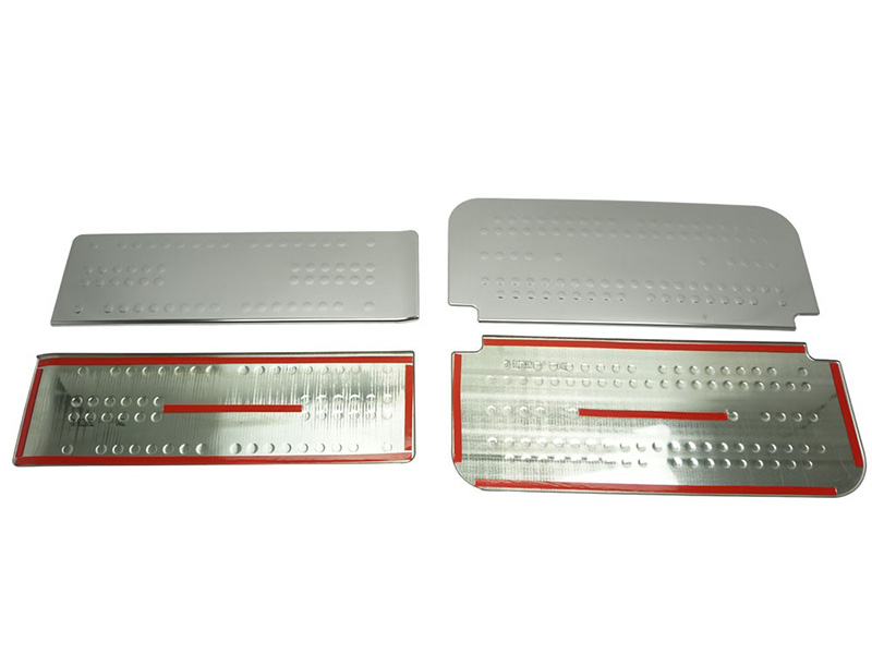 OMTEC Door sill covers — Fiat Talento 2016–2020 / Nissan NV300 2016– / Nissan Primastar 2001–2014 / Opel Vivaro 2001–2014 / Opel Vivaro 2014–2019 / Renault Trafic 2001–2014 …