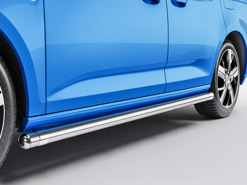 Metec Боковая дуга L1 Ø60 mm — Ford Tourneo Connect 2022– / Ford Transit Connect 2022– / Volkswagen Caddy 2020– / Volkswagen Caddy California 2020–