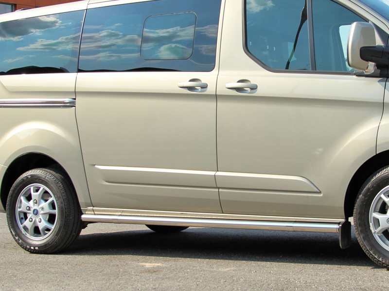 Metec Боковая дуга L1 Ø60 mm — Ford Transit Custom 2013–2017 / Ford Transit Custom 2018–2023