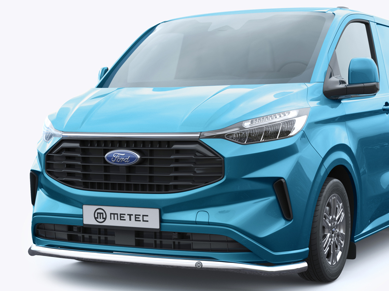 Metec Tuleraud Spoilerbar Ø60 mm — Ford Transit Custom 2023–