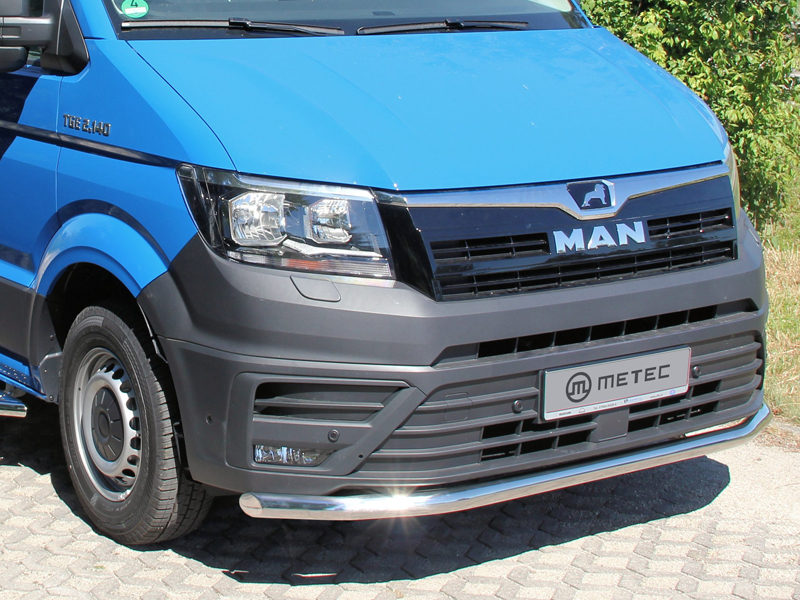 Metec Tuleraud Spoilerbar Ø60 mm — MAN TGE 2017– / Volkswagen Crafter 2017–