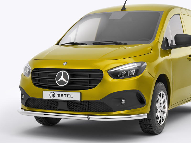 Metec Tuleraud Spoilerbar Ø60 mm poleeritud — Mercedes-Benz Citan 2022– / Renault Kangoo 2022–