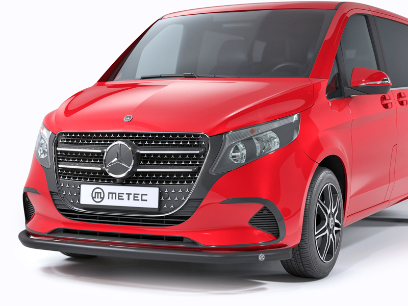 Metec Tuleraud Spoilerbar Ø60 mm must — Mercedes-Benz V-klass 2014–2019 / Mercedes-Benz Vito 2014–