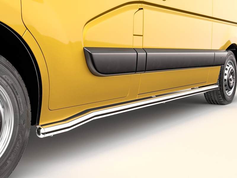 Metec Küljespoiler Ø60 mm — Opel Movano 2010–2021 / Renault Master 2019– / Renault Master 2010–2019