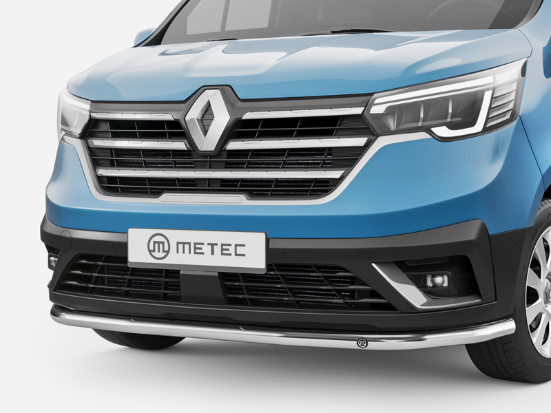 Metec Spoiler bar Ø60 mm — Renault Trafic 2022–