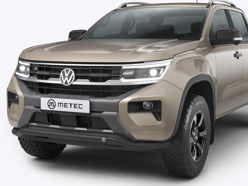 Metec Tuleraud Spoilerbar Ø60 mm must — Ford Ranger 2023– / Volkswagen Amarok 2023–