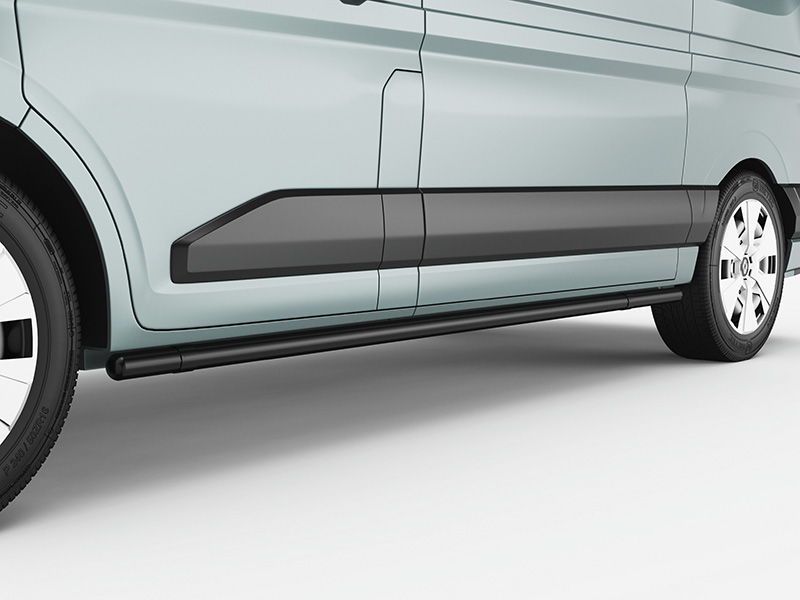 Metec Küljetorud L2 Ø60 mm must — Renault Master 2024– (1853-10077)