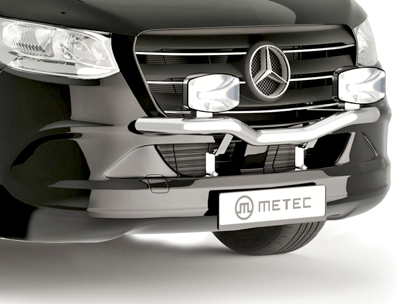 Metec Передняя дуга Ø60 mm — Mercedes-Benz Sprinter 2018– (1853-20033)