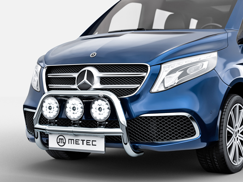 Metec Tuleraud Nordicbar Ø60 mm — Mercedes-Benz Vito 2014–