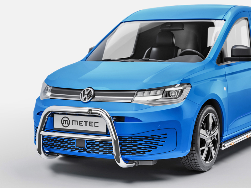 Metec Tuleraud Eurobar Ø60 mm poleeritud — Volkswagen Caddy 2020–