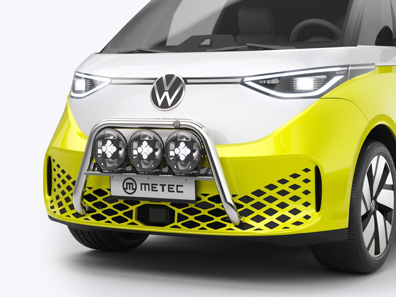 Metec Front bar Nordicbar Ø60 mm polished — Volkswagen ID.Buzz 2022–