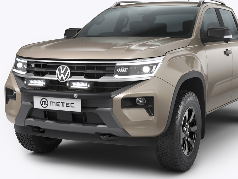 Metec Передняя дуга Ø60 mm чёрная — Ford Ranger 2023– / Volkswagen Amarok 2023–