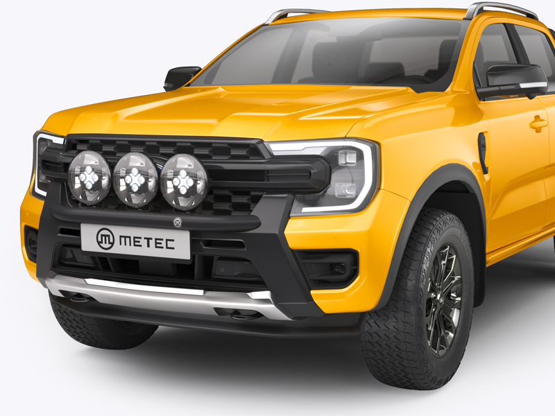 Metec Передняя дуга Ø60 mm чёрная — Ford Ranger 2023– / Volkswagen Amarok 2023–