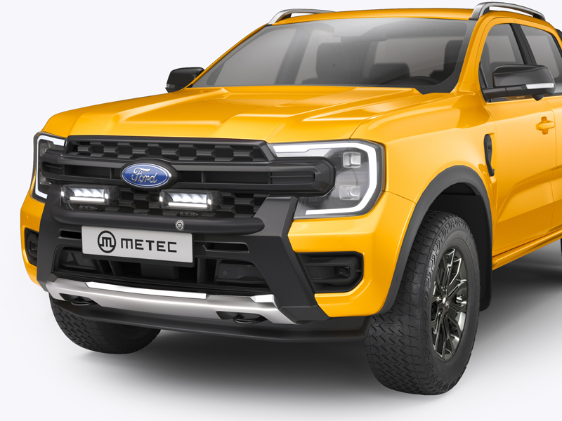 Metec Передняя дуга Ø60 mm чёрная — Ford Ranger 2023– / Volkswagen Amarok 2023–
