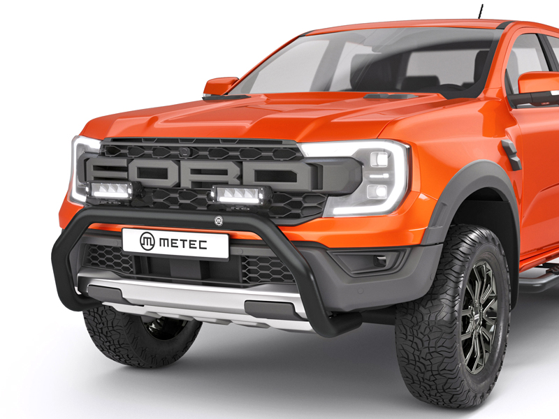 Metec Tuleraud Nordicbar A-Bar Ø76 mm must — Ford Ranger 2023–
