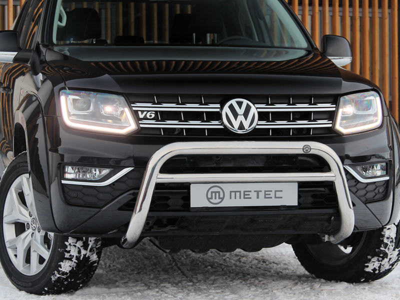 Metec Front bar Eurobar Ø70 mm polished — Volkswagen Amarok 2010–2022