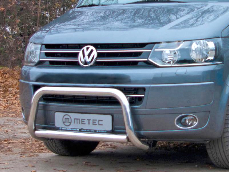 Metec Front bar Eurobar Ø60 mm polished — Volkswagen Transporter T5 2003–2015 / Volkswagen Transporter T6 2015–2019
