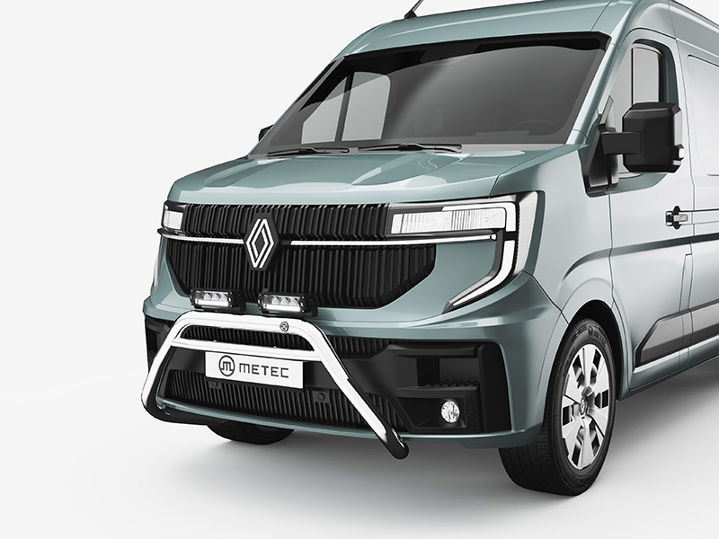 Metec Передняя дуга Ø70 mm — Nissan Interstar 2024– / Renault Master 2024–