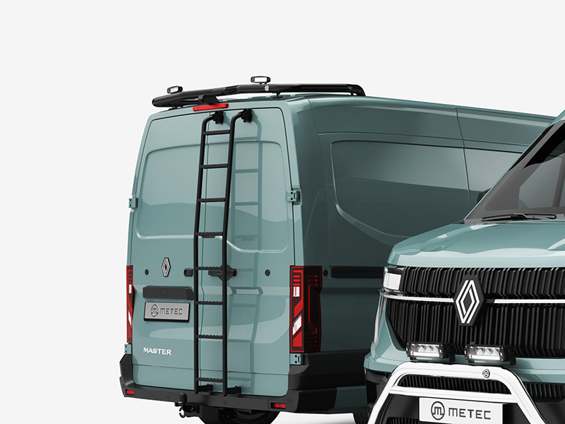 Metec Katuse tulekandur H2 — Nissan Interstar 2024– / Renault Master 2024– (1853-20124)