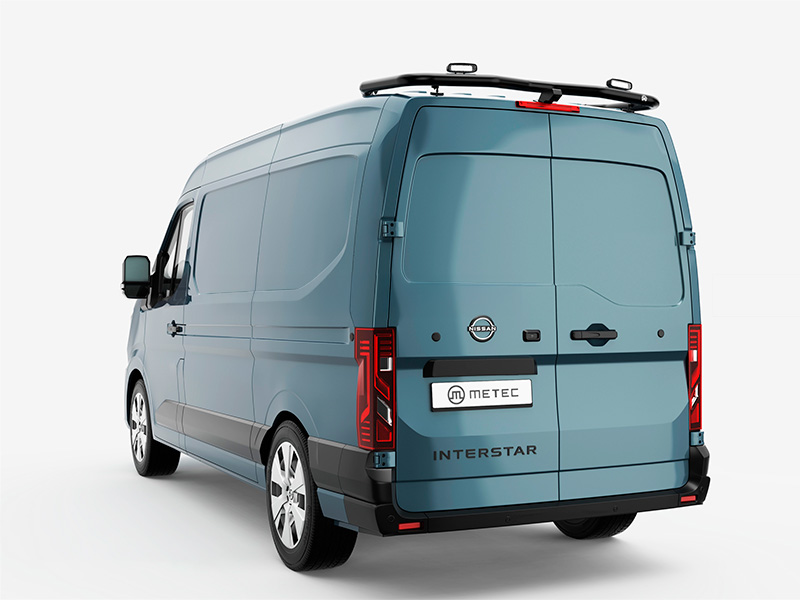 Metec Katuse tulekandur H2 — Nissan Interstar 2024– / Renault Master 2024– (1853-20124)