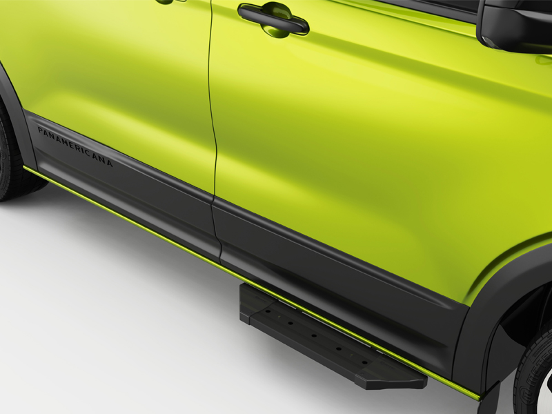 Metec Astmelaud pikk must — Ford Transit Custom 2023– / Volkswagen Transporter T7 2024–