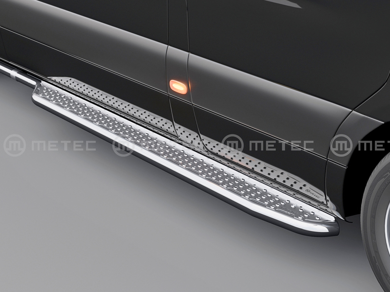 Metec Подножка длинная Ø60 mm — Mercedes-Benz Sprinter 2018– (1853-30029)