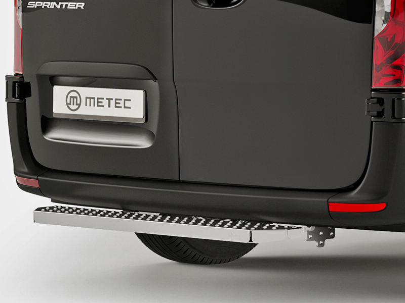 Metec Задняя подножка — Mercedes-Benz Sprinter 2006–2018 / Mercedes-Benz Sprinter 2018– / Volkswagen Crafter 2007–2016