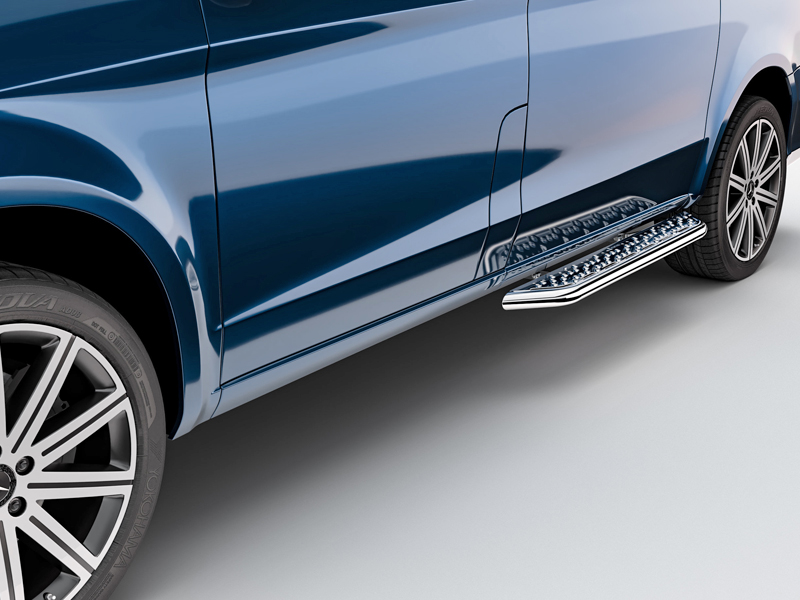 Metec Подножка длинная Ø48 mm — Mercedes-Benz V-klass 2014–2019 / Mercedes-Benz Vito 2014– / Mercedes-Benz Vito 2019–