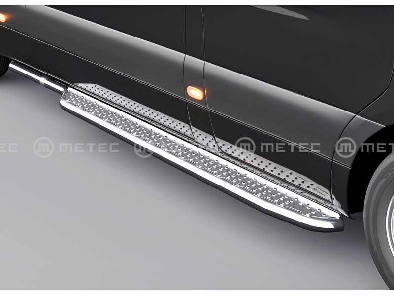 Metec Подножка PROBLACK Ø60 mm — MAN TGE 2017– / Volkswagen Crafter 2017–
