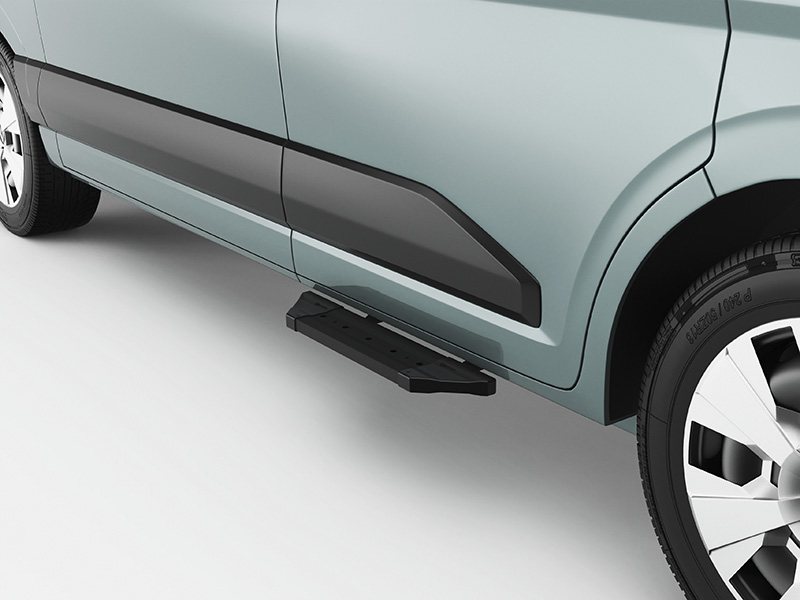 Metec Подножка PROBLACK чёрная — Nissan Interstar 2024– / Renault Master 2024– (1853-30051)