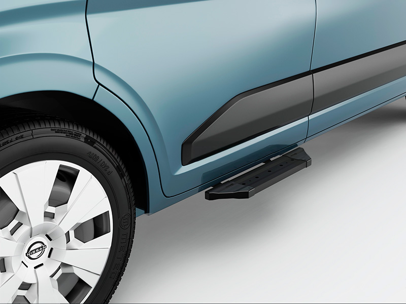 Metec Подножка PROBLACK чёрная — Nissan Interstar 2024– / Renault Master 2024– (1853-30051)