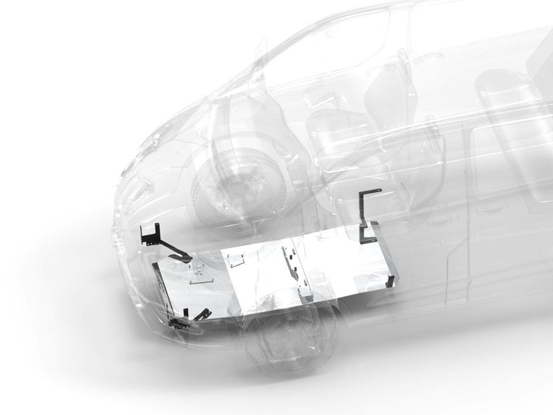 Metec Põhjakaitse komplekt — Ford Transit 2019–