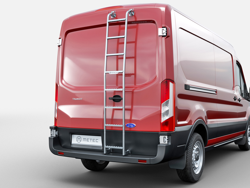 Metec Задняя лестница H2 — Ford Transit 2014–2019 / Ford Transit 2019–
