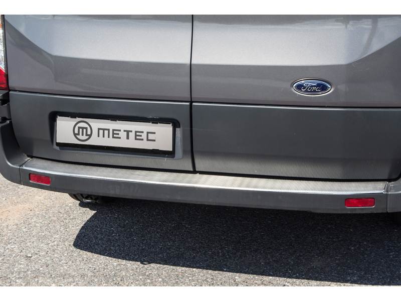 Metec Rear bumper protector plate — Ford Transit 2014–2019 / Ford Transit 2019–