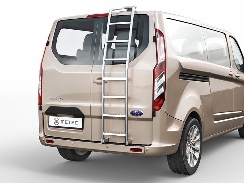 Metec Задняя лестница H1 — Ford Transit Custom 2013–2017 / Ford Transit Custom 2018–2023