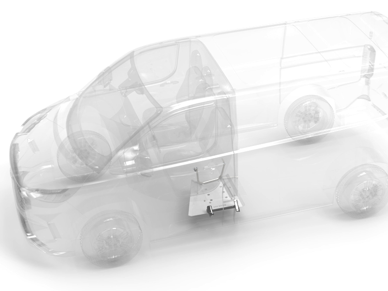 Metec AdBlue paagi põhjakaitse — Ford Transit Custom 2023– / Volkswagen Transporter T7 2024–