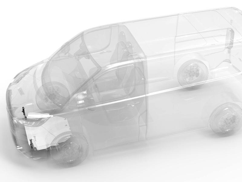Metec Engine skid plate — Ford Transit Custom 2023– / Volkswagen Transporter T7 2024–