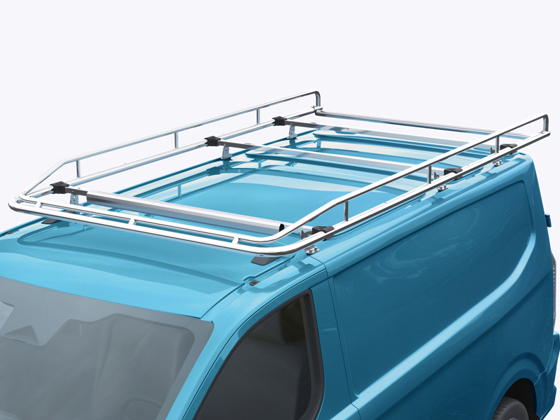 Metec Roof rack L2 H1 — Ford Transit Custom 2023– / Volkswagen Transporter T7 2024–