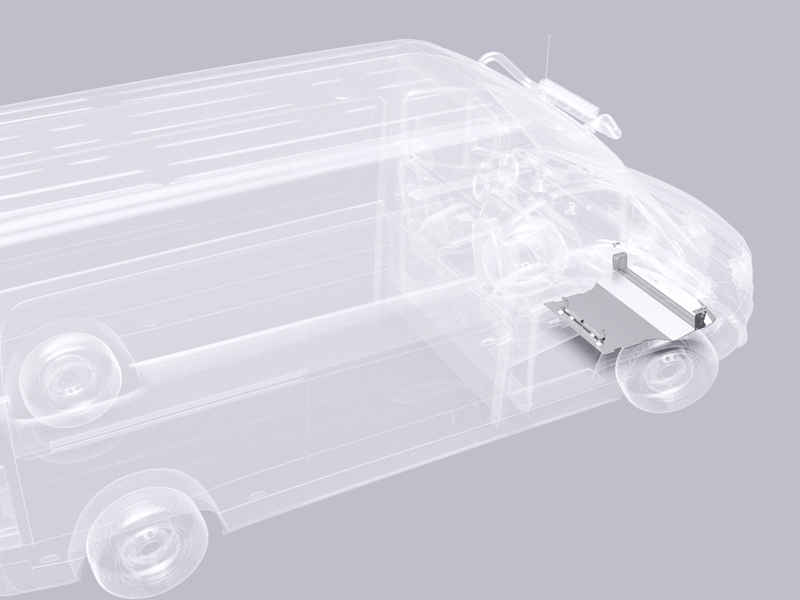 Metec Защита картера двигателя — Mercedes-Benz Sprinter 2018–