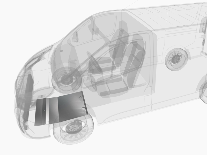 Metec Mootori põhjakaitse — Nissan NV300 2016– / Opel Vivaro 2014– / Renault Trafic 2014–2021 / Renault Trafic 2022–