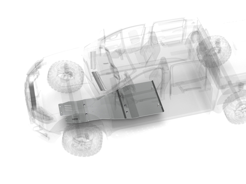 Metec Põhjakaitse komplekt (mootor + käigukast) — Ford Ranger 2023– / Volkswagen Amarok 2023–