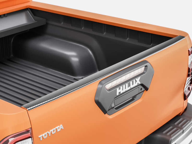 Metec Tagaluugi kaitse — Toyota Hilux 2016–