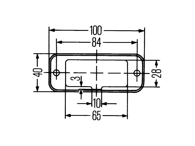 Hella LED position light