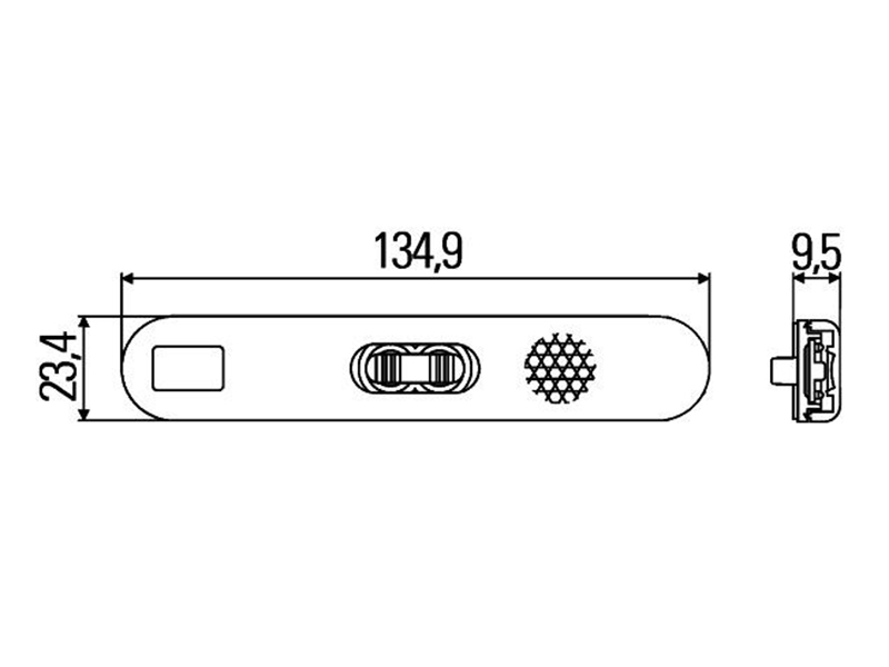 LED marker light amber 24V (2PS009226017)