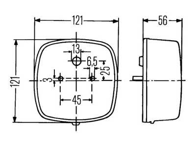 Hella Rear lamp (2SE002578701)
